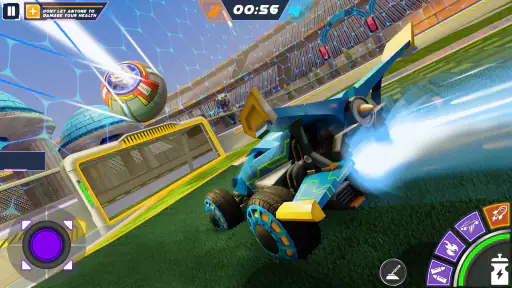 Rocket Car: Car Ball Games screenshot