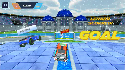 Rocket Car: Car Ball Games screenshot