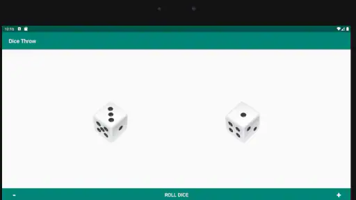 Rolar os dados screenshot