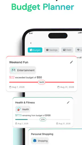 Rolly: AI Budget Money Tracker screenshot