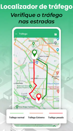 Rota Mapa Navegação caminho screenshot