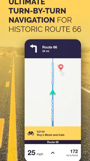 Route 66 Navigation screenshot