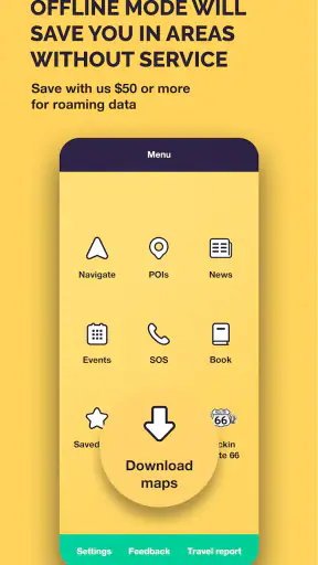 Route 66 Navigation screenshot