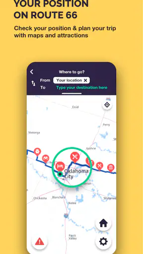 Route 66 Navigation screenshot