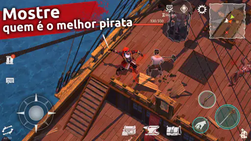 RPG de sobrevivência pirata screenshot
