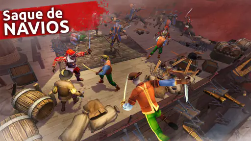 RPG de sobrevivência pirata screenshot