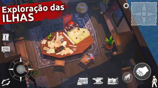 RPG de sobrevivência pirata screenshot