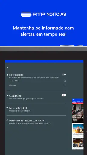 RTP Notícias screenshot