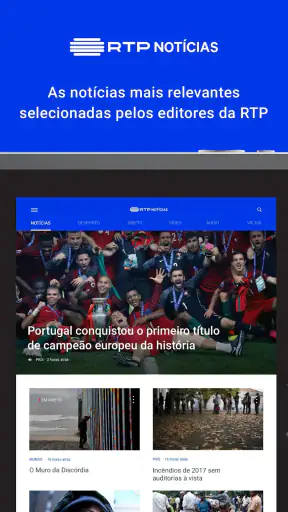 RTP Notícias screenshot