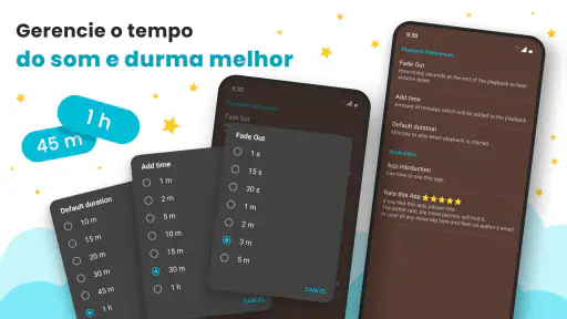 Ruído branco para sono do bebê screenshot