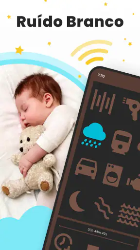 Ruído branco para sono do bebê screenshot