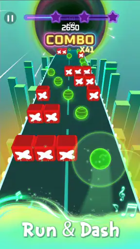 Running Roadball: Color Dance screenshot