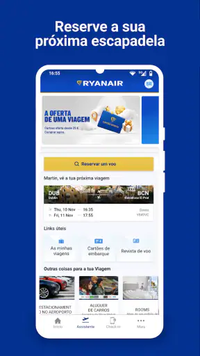 Ryanair screenshot