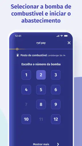 ryd: abastecer e pagar via app screenshot