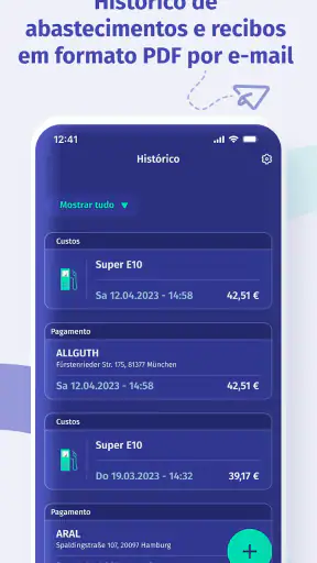 ryd: abastecer e pagar via app screenshot