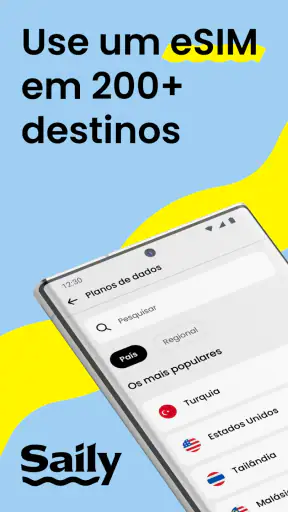 Saily: um eSIM para viajar screenshot