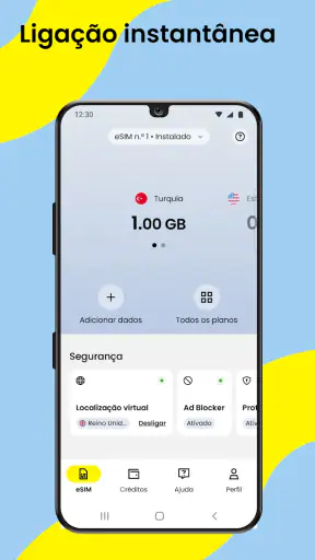 Saily: um eSIM para viajar screenshot