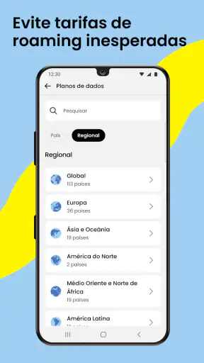 Saily: um eSIM para viajar screenshot