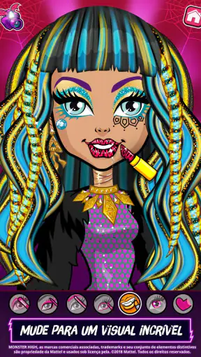 Salão de Beleza Monster High™ screenshot