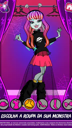 Salão de Beleza Monster High™ screenshot