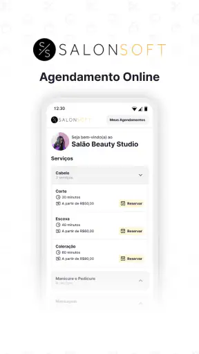 Salon Soft - Agenda e Sistema screenshot