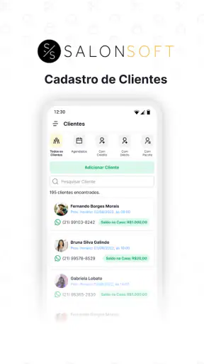 Salon Soft - Agenda e Sistema screenshot