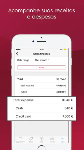 SalonAppy Reserva, Agendamento screenshot