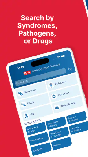 Sanford Guide Antimicrobial screenshot