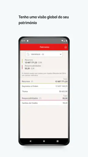 Santander Empresas Portugal screenshot
