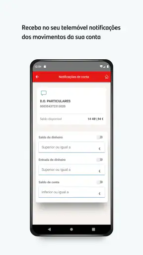 Santander Empresas Portugal screenshot