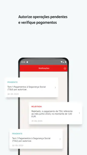 Santander Empresas Portugal screenshot