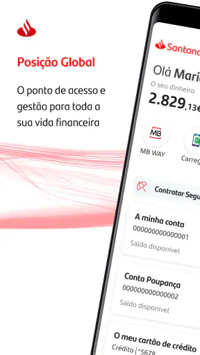 Santander Portugal screenshot