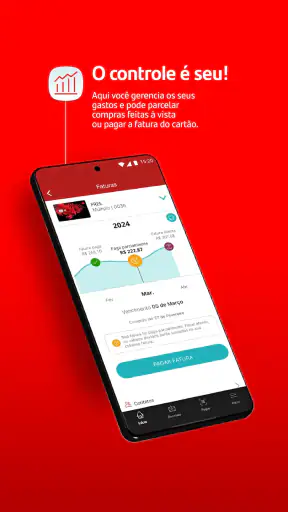 Santander Way: App de cartões screenshot