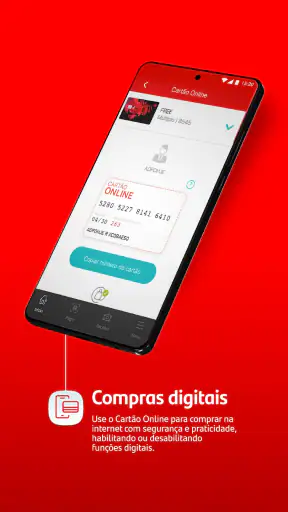 Santander Way: App de cartões screenshot