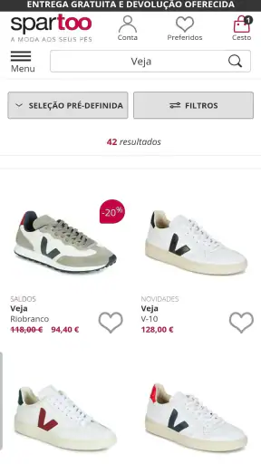 Sapatos & Shopping Spartoo screenshot