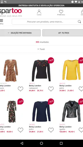 Sapatos & Shopping Spartoo screenshot