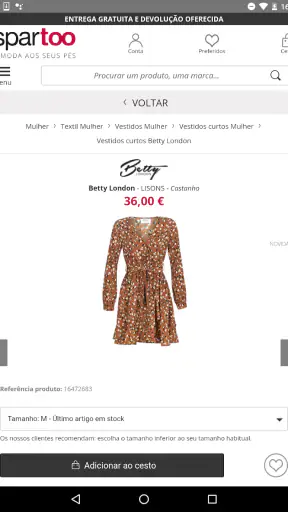 Sapatos & Shopping Spartoo screenshot