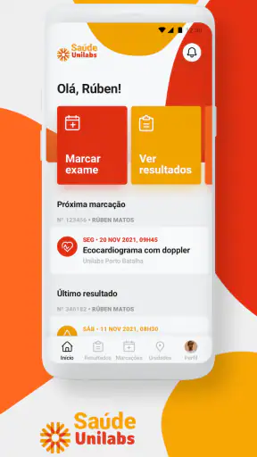Saúde Unilabs screenshot