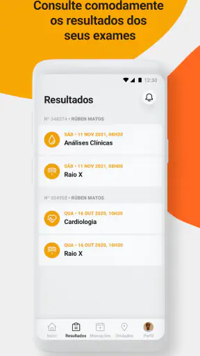 Saúde Unilabs screenshot