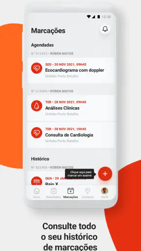Saúde Unilabs screenshot