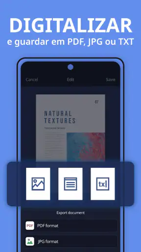 Scan Shot: Digitalizador PDF screenshot
