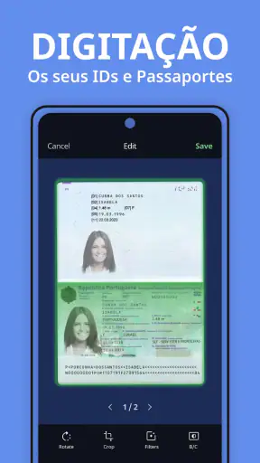 Scan Shot: Digitalizador PDF screenshot