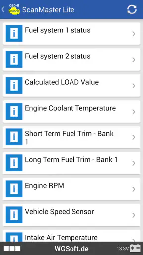 ScanMaster for ELM327 OBD-2 screenshot