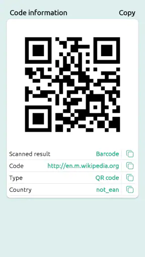 Scanner de Códigos de Barras screenshot