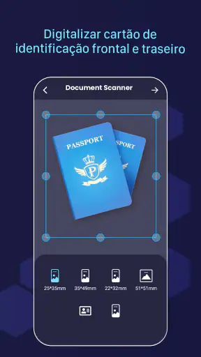 Scanner de PDF: texto OCR screenshot