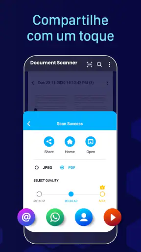 Scanner de PDF: texto OCR screenshot