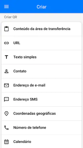 Scanner de QR Código de Barras screenshot