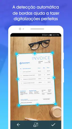 Scanner PDF: scanner documento screenshot