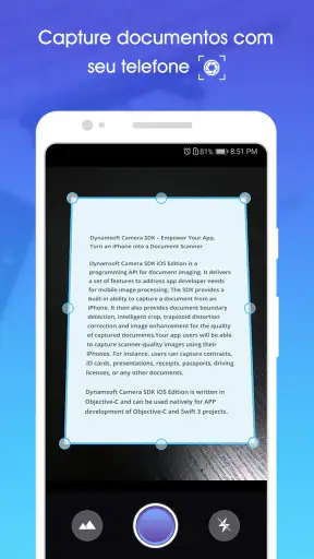 Scanner PDF: scanner documento screenshot