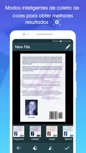 Scanner PDF: scanner documento screenshot